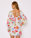 Meadow Sun Floral Print Mini Dress
