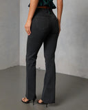 Gianah High Rise Super Stretch Flare Jeans