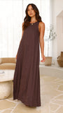 Darcy Maxi Dress Chocolate