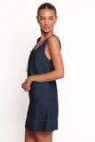 Azen Mini Dress Dark Denim