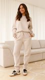 Billy J Trackie Pants Beige