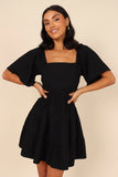 Jordyn Cut Out Mini Dress Black