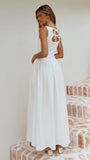 Alita Maxi Dress White