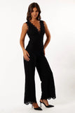Eloise Lace Jumpsuit Black