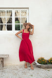 Caty Maxi Dress Red