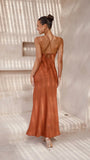 Chiara Maxi Dress Copper