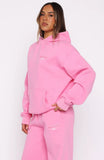 Vol 1 Oversized Hoodie Bubblegum