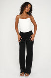 Almost Ready Straight Leg Pants Black
