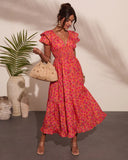 Sunbud Glow Floral Maxi Dress