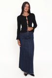 Rosienna Knit Top Black