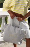 Verano Sixteen Magnolia Shoulder Bag Grey Lemon