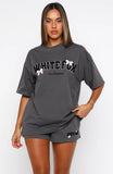 Daydreamers Madeline Oversized Tee Volcanic
