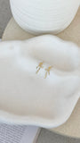 Velika Bow Earrings Gold