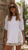 Indie Oversized Tee White