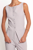 Kernie Vest Top Light Grey