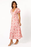 Sandra Midi Dress Blushed Garden