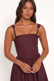 Zenobia Midi Dress Cherry