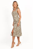 Laurel Dress Olive Floral