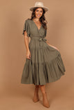 Barker Dress Olive