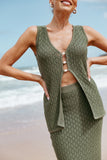 Asplie Knit Top Olive