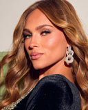 Snow Babe Embellished Chain Earrings