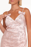 Winona Mini Dress Champagne Pink