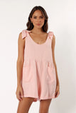 Lindy Romper Pink