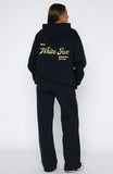 The Good Life Wide Leg Sweatpants Navy