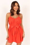 Tara Romper Red