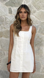 Candie Mini Dress Off White