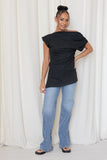 Selma Knit Top Black