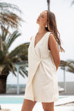 India Mini Dress Butter Yellow