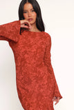 Talitha Maxi Dress Red Roses