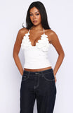 Oh My Darling Top Off White