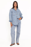 Anicia Denim Shirt Light