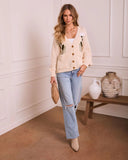 Bellarose Embroidered Floral Cardigan