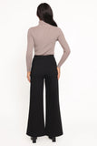 Jade Wide Leg Pant Black