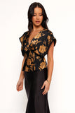 Ricki Top Black Gold