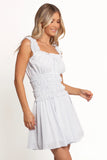 Lune Mini Dress Blue Stripe