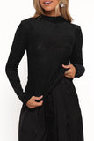 Lovie Turtleneck Top Black
