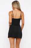 Ignite My Fire Mini Dress Black