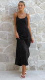 Shania Maxi Dress Black Floral