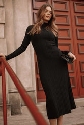 Briar Long Sleeve Dress Black
