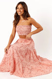 Francesca Two Piece Set Pink Swirl