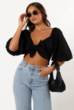 Celine Top Black