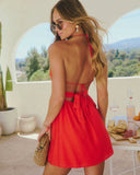 Palma By Day Halter Mini Dress