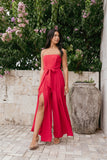 Chanellie Jumpsuit Red