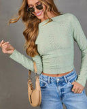 Morning Sky Boatneck Top