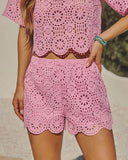Marienna Crochet Shorts