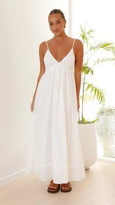 Elouise Maxi Dress White